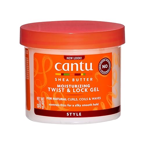Cantu Shea Butter For Natural Hair Moisturizing Twist & Lock Gel, 13 Ounce (Pack of 1) (07005-12/3EU) Beauty & Personal Care Cantu
