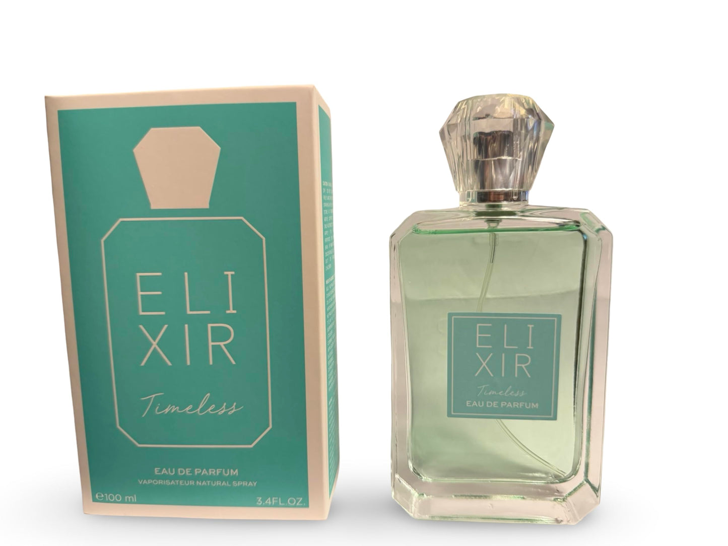 United Scents ELIXIR TIMELESS Eau de Parfum, Ice Cream and Bergamot Fragrance, Natural Spray with Pistachio Notes, 3.4 Fl Oz Beauty & Personal Care United Scents