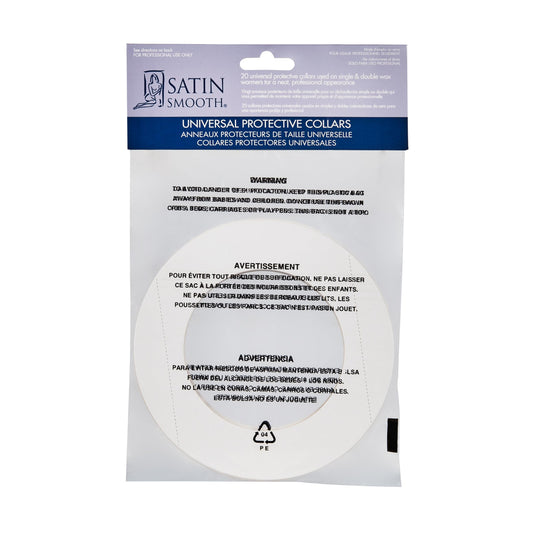 Satin Smooth Universal Wax Warmer Collars - Disposable Protective Rings for Wax Pots, 20 Count Beauty and Personal Care SATIN SMOOTH