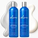 Elon Sulfate Free Shampoo and Conditioner Set (12oz) -Hair Shampoo for Color Treated Hair to Extend Color -Conditioner for Dry Hair to Nourish Beauty & Personal Care Elon
