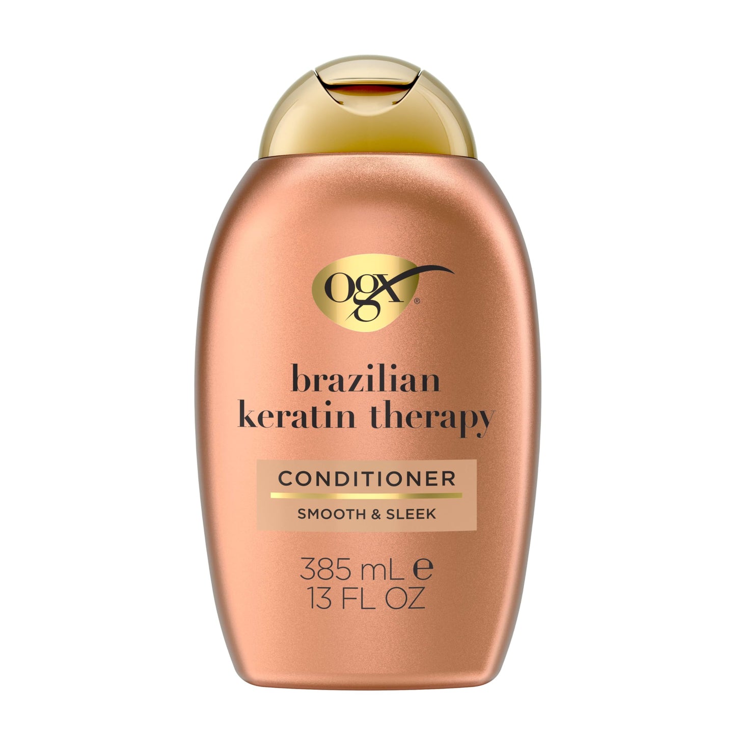 Ever Straightening + Brazilian Keratin Therapy Hair-Smoothing Conditioner with Coconut Oil, Cocoa Butter & Avocado Oil, Paraben-Free, Sulfate-Free Beauty & Personal Care OGX
