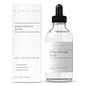 Asterwood Pure Hyaluronic Acid Serum for Face - Plumping, Anti-Aging, Hydrating - Fragrance-Free - 4 Fl Oz Beauty & Personal Care Asterwood