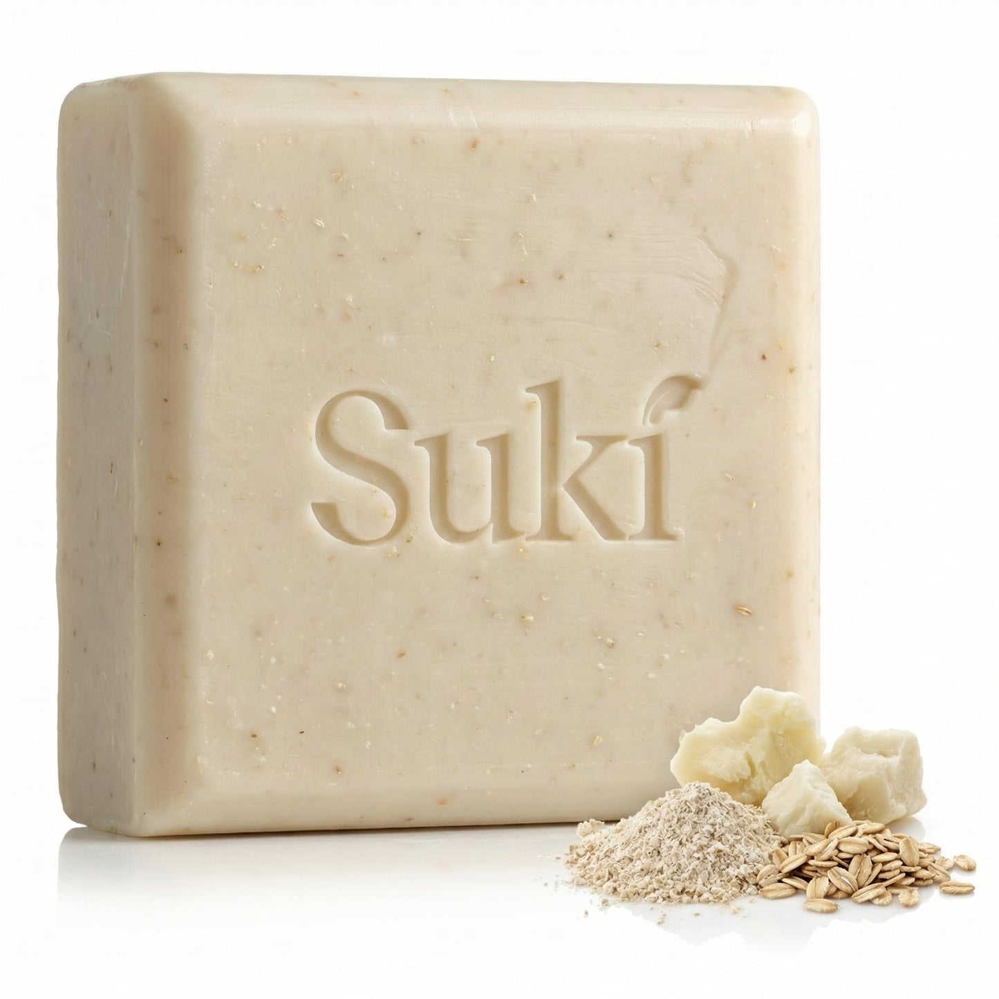Suki Sensitive Skin Bar Soap for Women, Men, Teens Dry or Acne Prone Face & Body - Hypoallergenic Soap for Sensitive Skin, Cleansing Moisturizing Beauty & Personal Care Suki