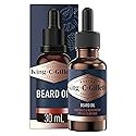 King C. Gillette Beard Oil for Men - Argan, Jojoba, Avocado, Macadamia Seed and Almond Oils - Moisturize and Soften Beard Beauty & Personal Care King C. Gillette