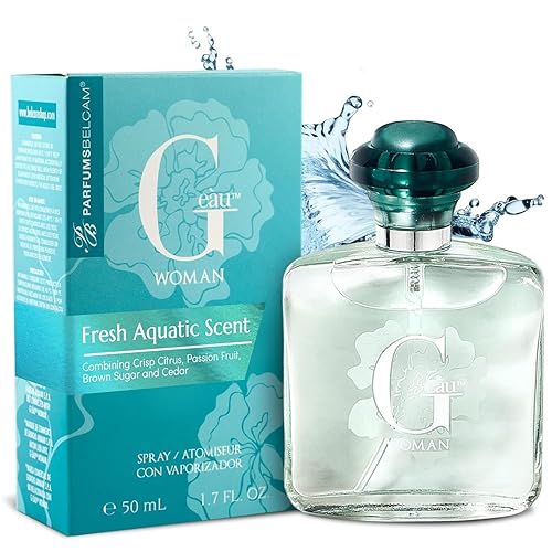 PB ParfumsBelcam G eàu Woman Eau De Parfum Spray for Women - 50 mL Affordable Long Lasting Perfume with Fresh Aquatic Fragrance & Chic Citrus Scent Beauty & Personal Care PB ParfumsBelcam