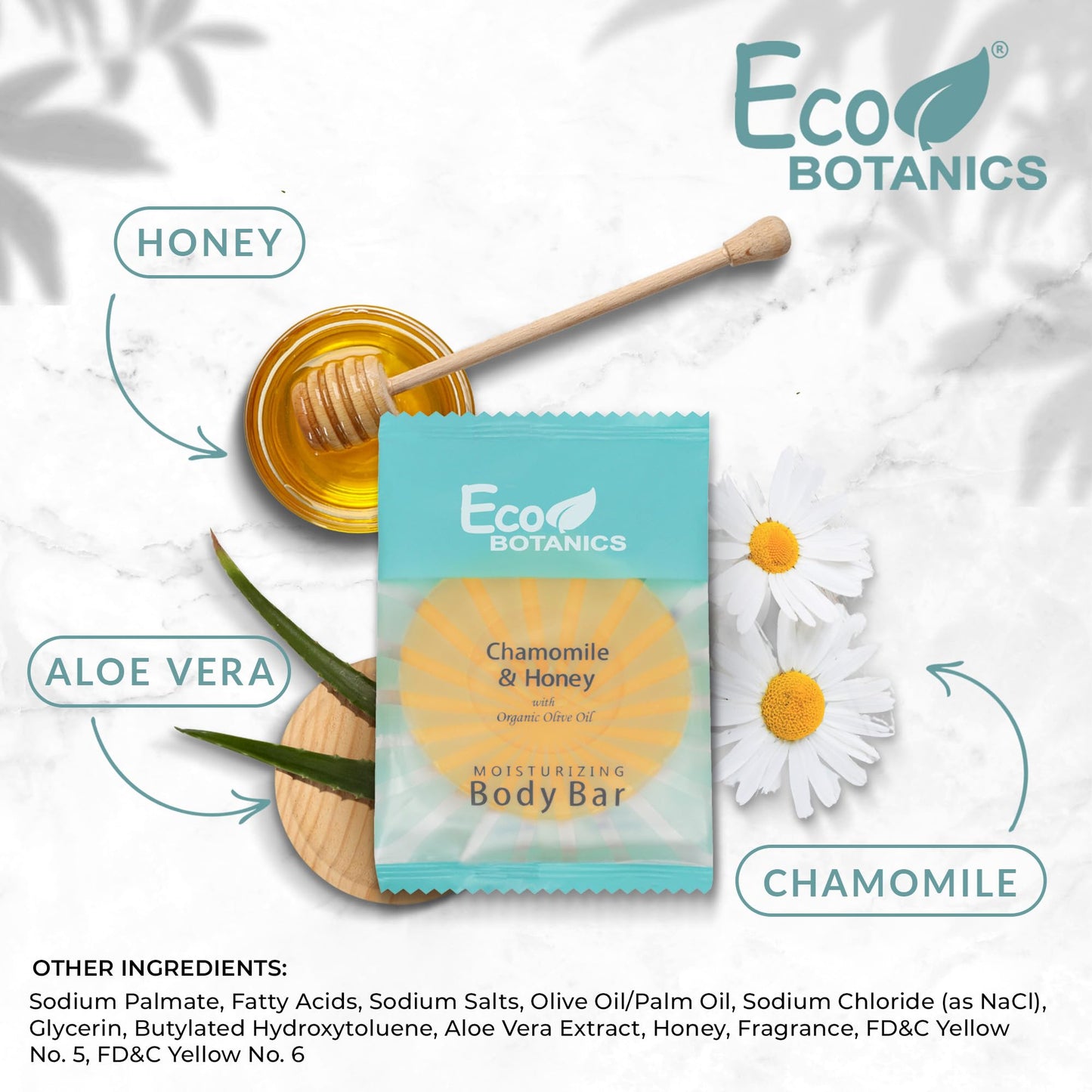 Eco Botanics Travel Size Hotel Toiletry Set 100 Count 0.85 oz Bottles Guest Amenities for Vacation Rentals and Short Term Rentals Paraben Free White Beauty & Personal Care Eco Botanics