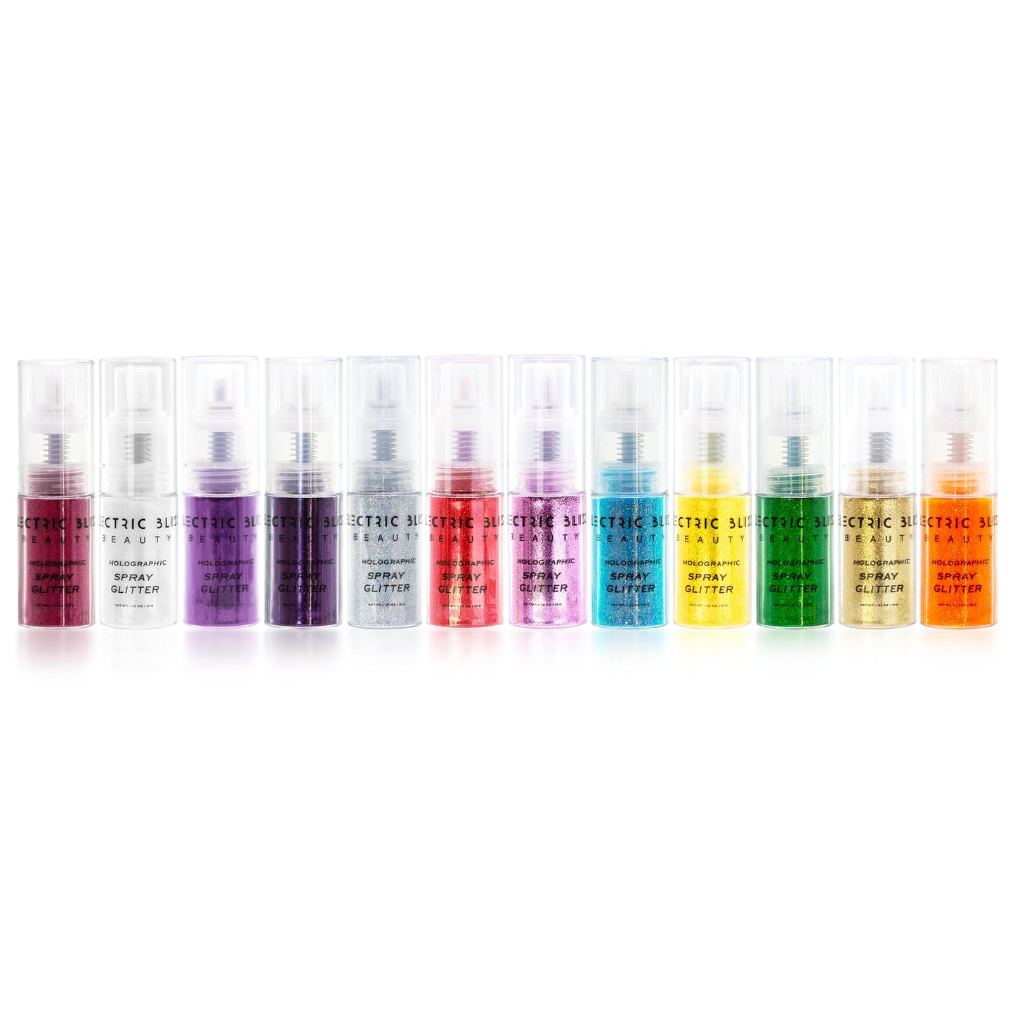Green Holographic Glitter - 30g Loose Spray for Face, Hair, Eye and Body - Rave and Festival Accessories, Cosmetic Makeup for Women Beauty & Personal Care Electric Bliss Beauty