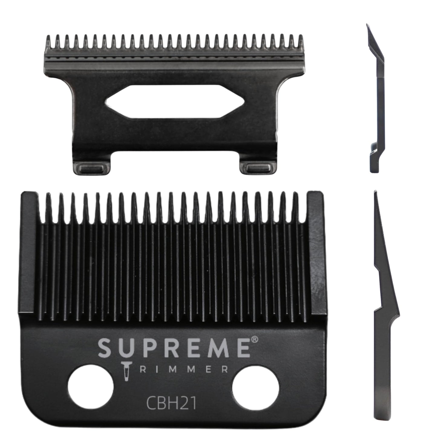 Supreme Trimmer DLC Coated Steel Hybrid Replacement Blade CBH21 - Tade Blade for Darkstar72 Clipper & Most Hair Clippers - Black Beauty and Personal Care Supreme Trimmer