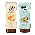 Hawaiian Tropic SPF 30 Broad Spectrum Sunscreen and After Sun Pack with 8oz Sheer Touch Moisturizing Sunscreen Lotion and 6oz Silk Hydration Beauty & Personal Care Hawaiian Tropic