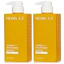 Medix 5.5 Radiant Glow Vitamin C Body Wash W/Niacinamide | Citrus Scented Gentle Body & Face Cleanser For Women, Men, Dry Skin, & Smoother-Looking Beauty & Personal Care Medix 5.5
