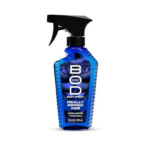 BOD man Fragrance Body Spray, Really Ripped Abs, 8 fl oz Beauty & Personal Care BOD man