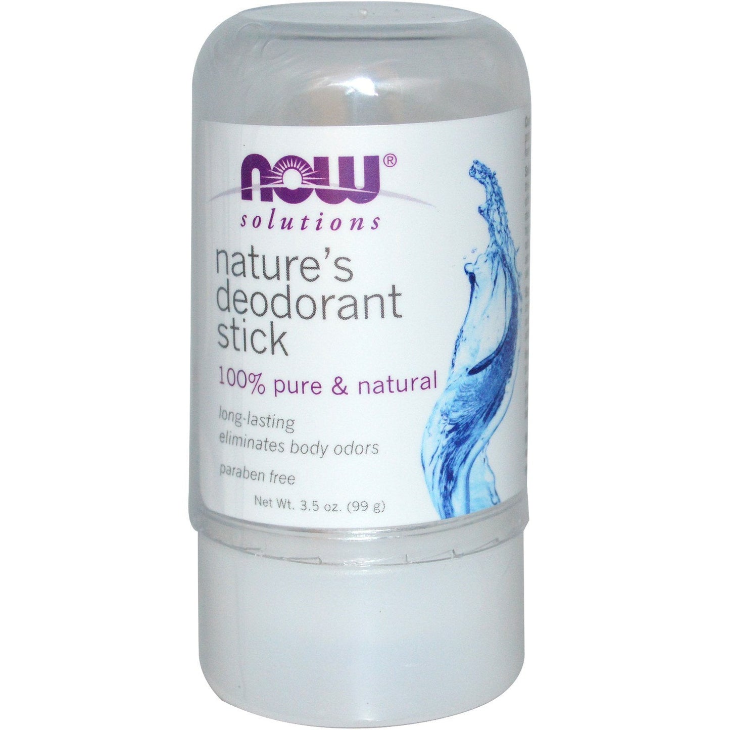NATURE'S DEODORANT STICK(STONE) 4.25 OZ Beauty and Personal Care NOW Foods