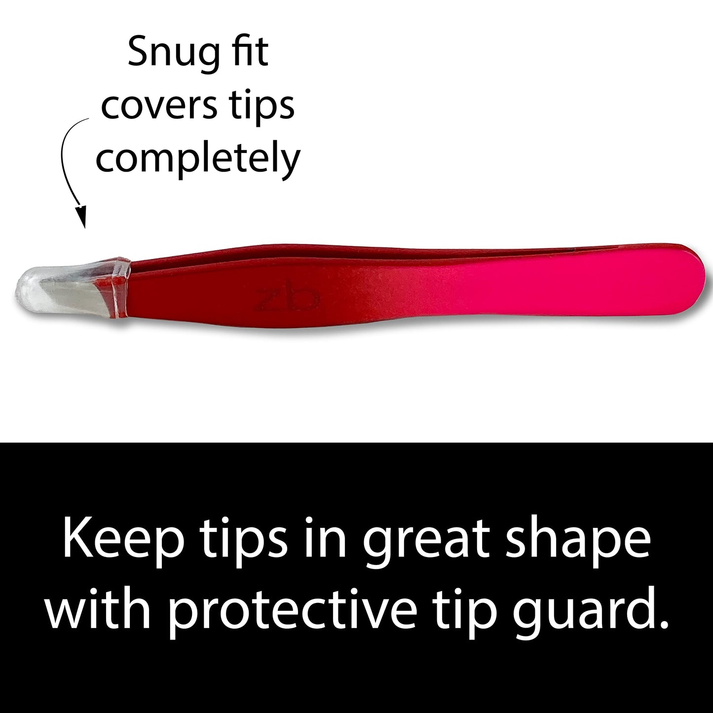 Zizzili Basics Tweezers - Limited Edition Red Delight Slant Tip - Best Tweezer for Eyebrow, Facial Hair Removal and your Precision Needs Beauty and Personal Care Zizzili Basics