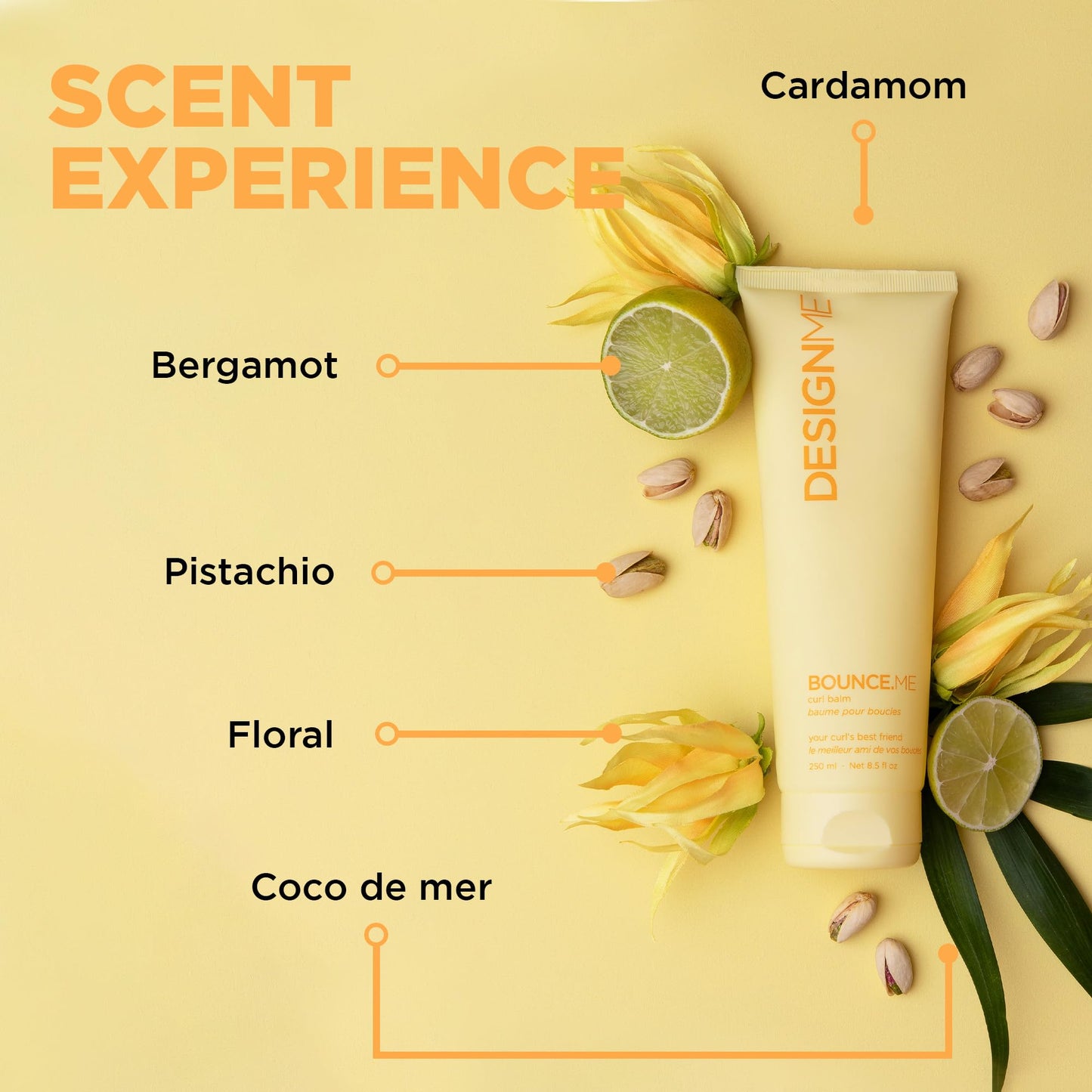 DESIGNME BOUNCE.ME Curl Kit | Holiday Gift| Curl Cream, Curly Hair Shampoo & Conditioner, Curl Gel | Defines Curls & Coils, Hydrates, Controls Frizz Beauty and Personal Care Design.Me