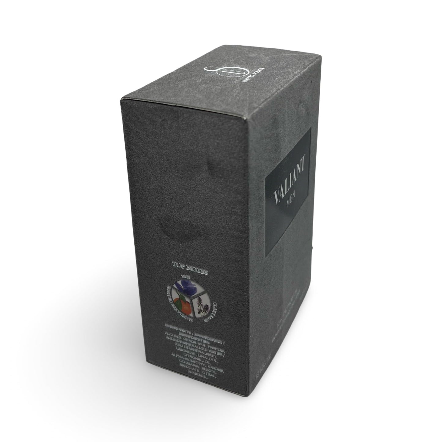 United Scents VALIANT MEN Eau de Parfum, Black Studded Bottle, Citrus Floral Fragrance, 3.4 Fl Oz Beauty & Personal Care United Scents