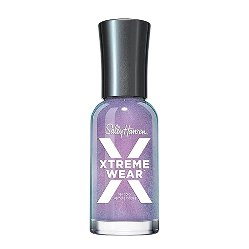 Sally Hansen Xtreme Wear Nail Polish, Streak-Free, Shiny Finish, Long-Lasting Nail Color, Iris Illusion, 0.40 fl oz Beauty & Personal Care Sally Hansen