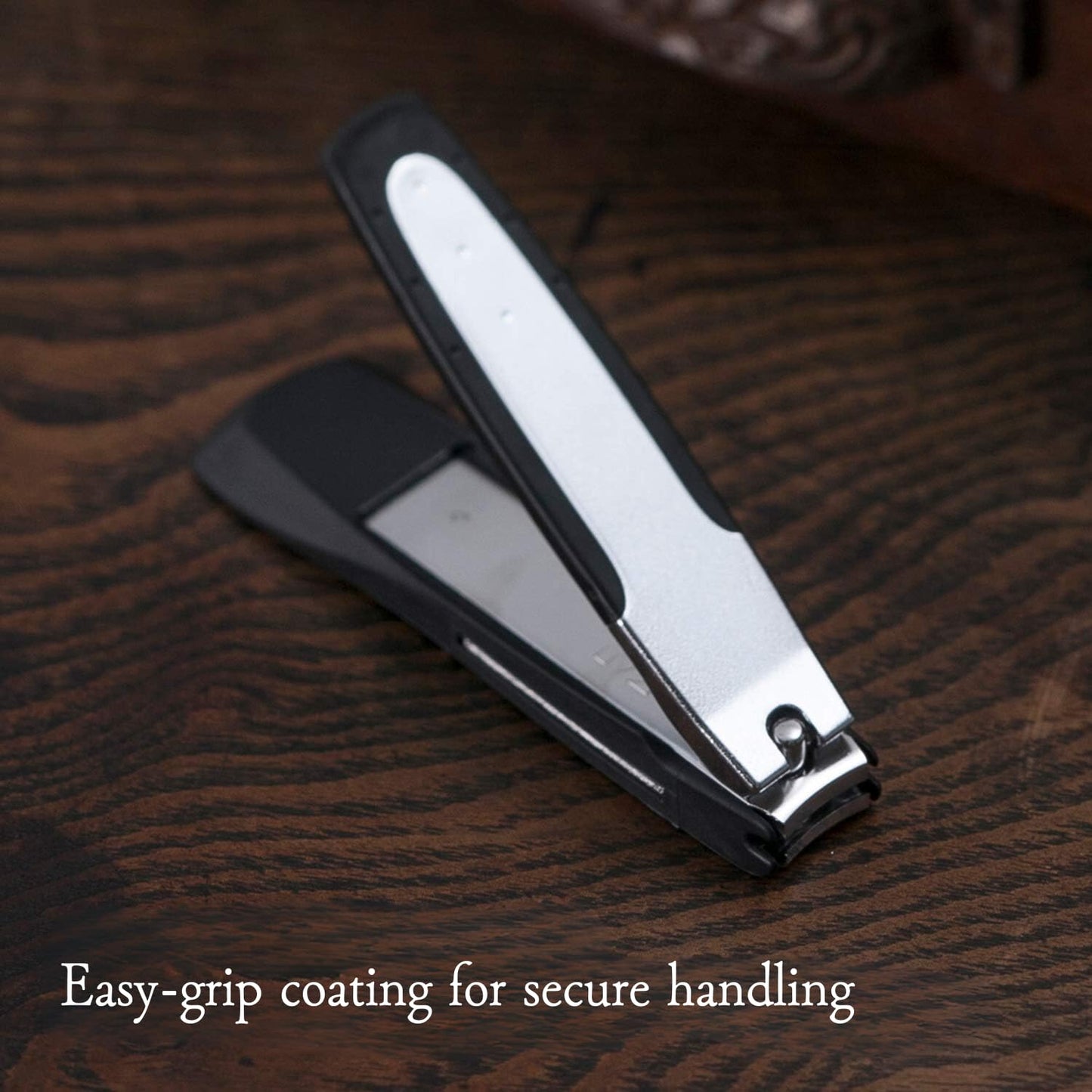 KAI Japanese Nail Clippers With Side Nail File, Stainless Steel, Made in Japan Beauty & Personal Care KAI