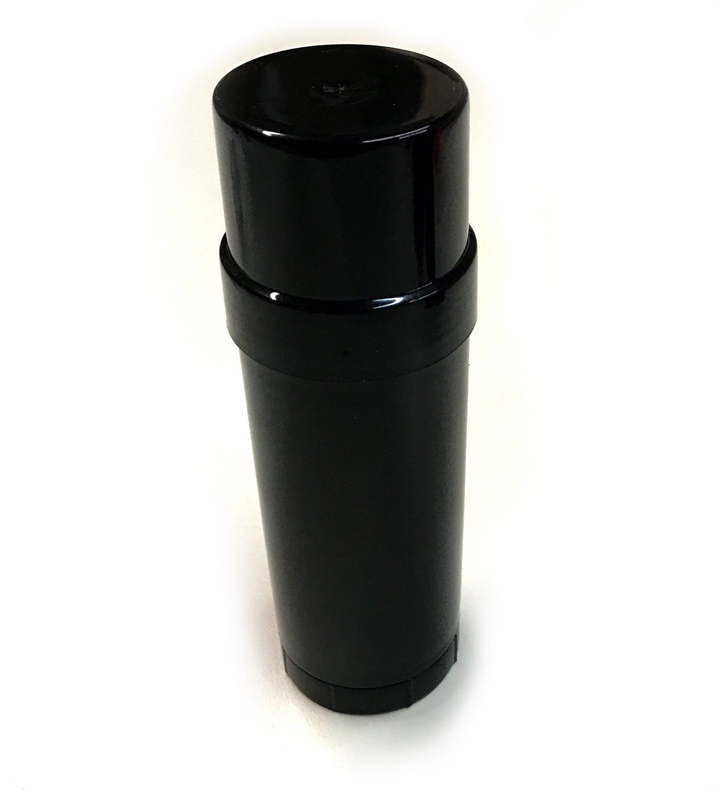 (24) Empty Clear Plastic Deodorant Containers - 2.2 Oz Cylinders (Black) Beauty and Personal Care Ozone Layer Deodorant