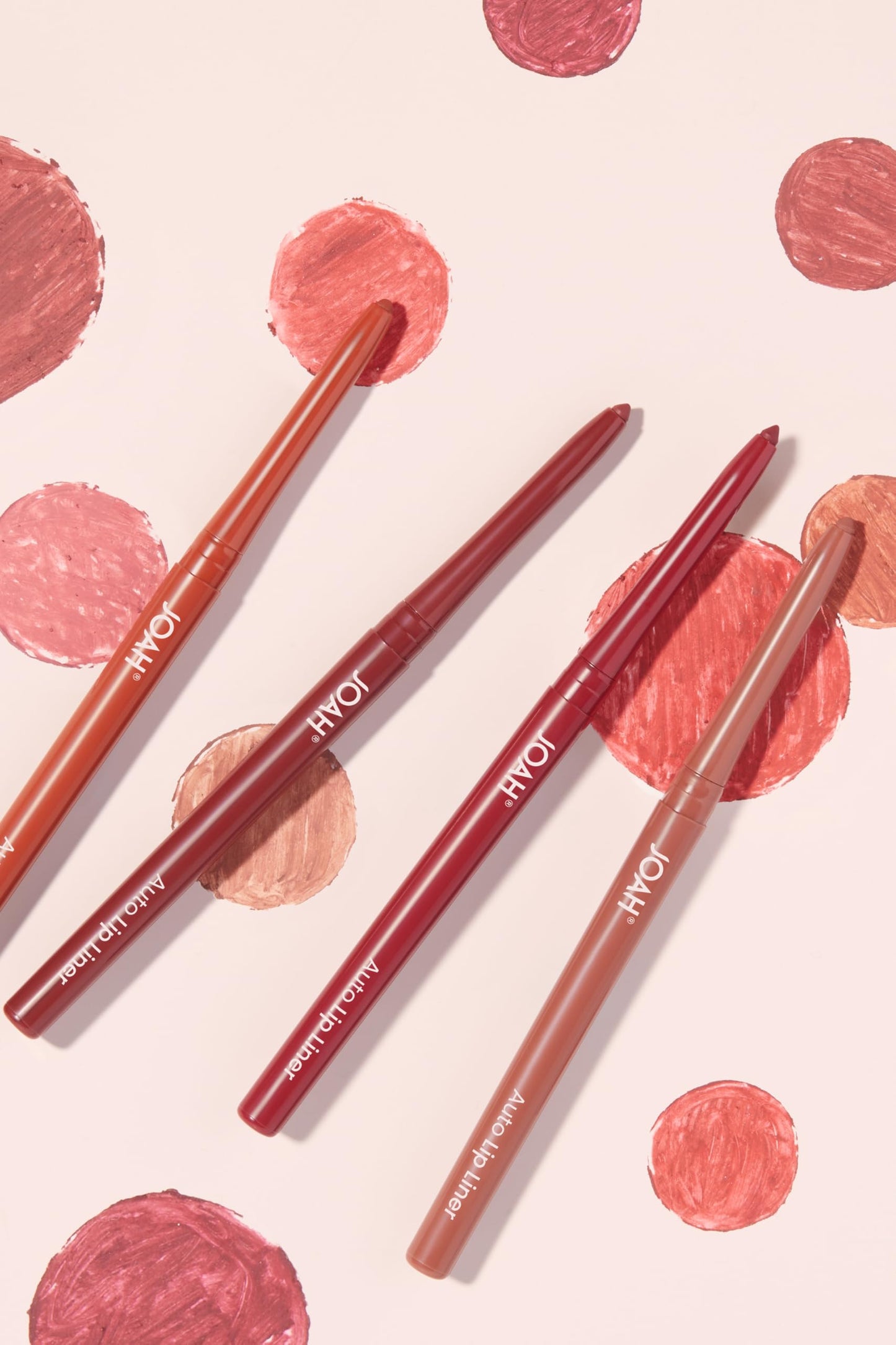 JOAH Auto Lip Liner - Long-Lasting Retractable Creamy Lip Pencil with Matte Finish - Waterproof, Smudge-Proof, and Non-Drying Formula - High Pigment Beauty & Personal Care JOAH
