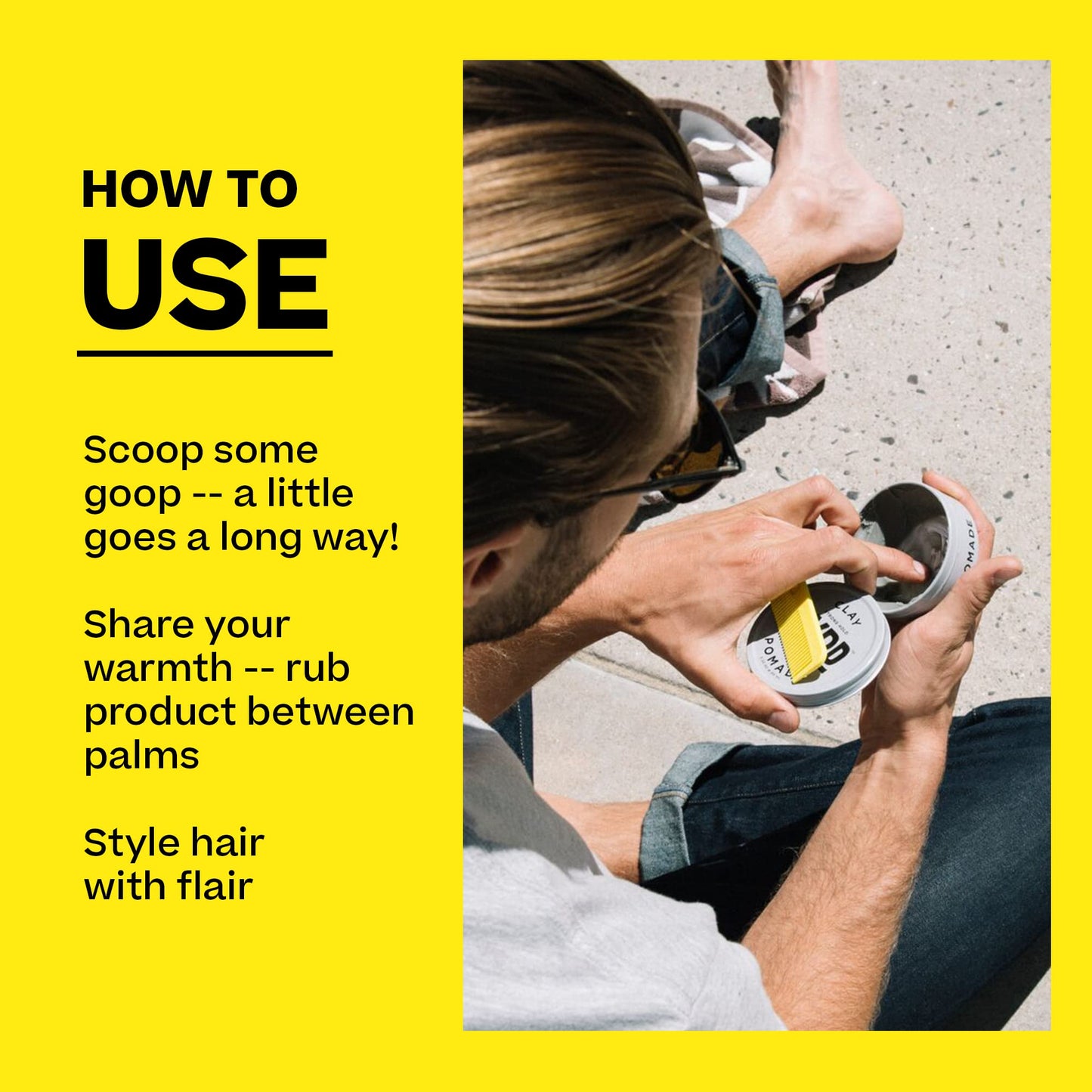 BYRD Hair Clay Pomade - Strong Hold, Ultra Matte Finish, Add Volume and Sculpt to All Hair Types, 3.35 Oz Beauty & Personal Care BYRD Hairdo Products