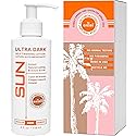 Sun Laboratories By Ultra Dark Self Tanning Lotion 4 oz - Organic Sunless Tanner for Dark Tones, Long Lasting Sun Labs Sun Self Tanner, Ideal Beauty & Personal Care Sun Laboratories by Giesee