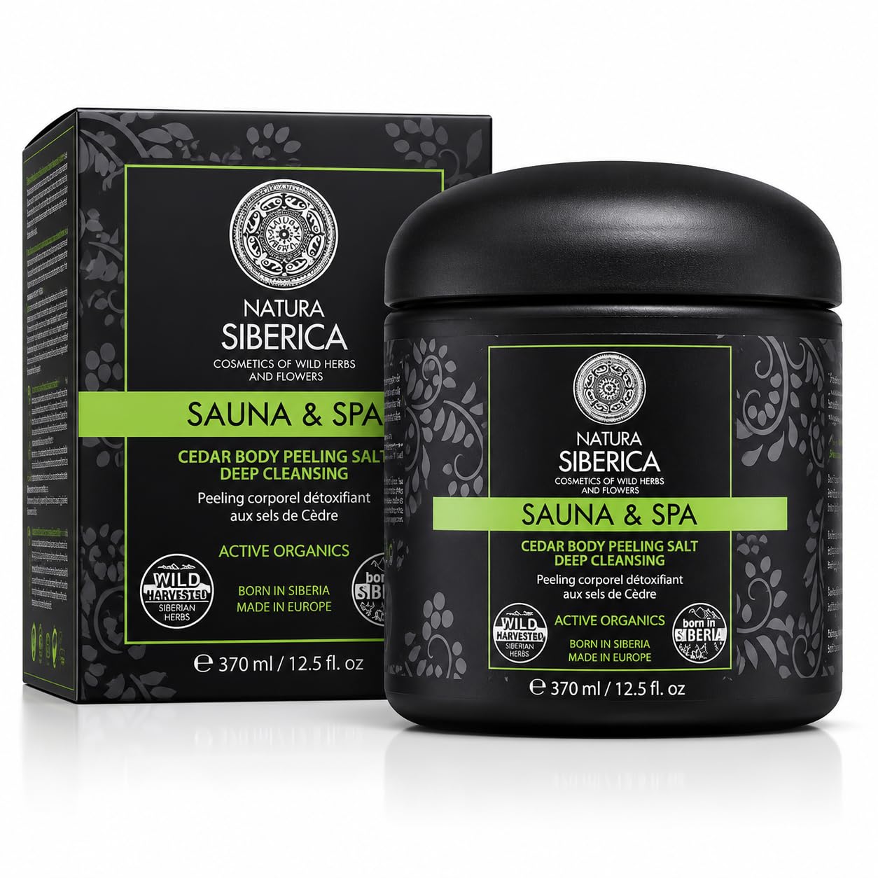 Natura Siberica cedar salts body peeling deep cleansing, 370ml Beauty and Personal Care Natura Siberica
