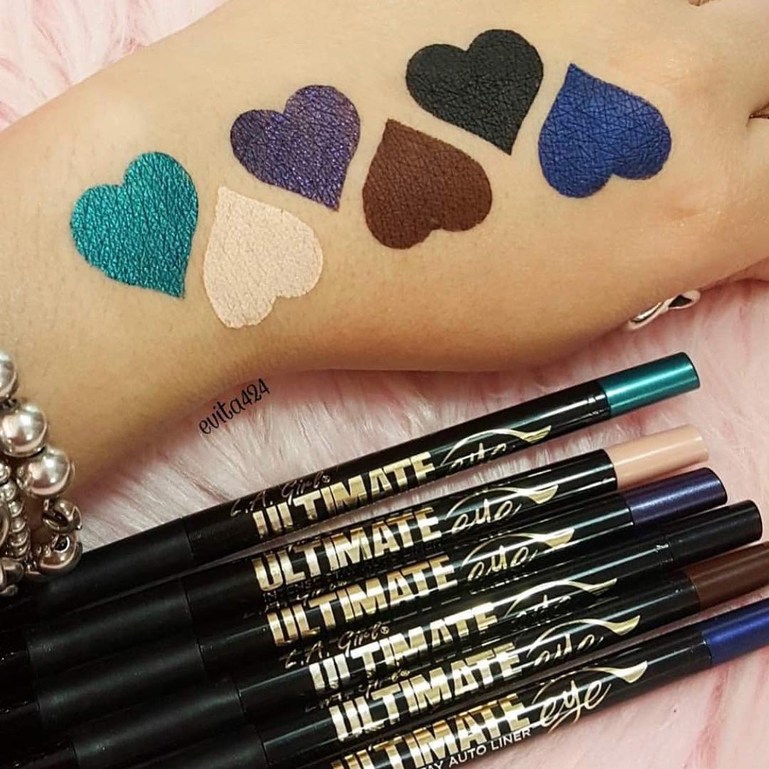 L.A. Girl Ultimate Intense Stay Auto Eyeliner, Lasting Brown GP327 Beauty & Personal Care L.A. Girl