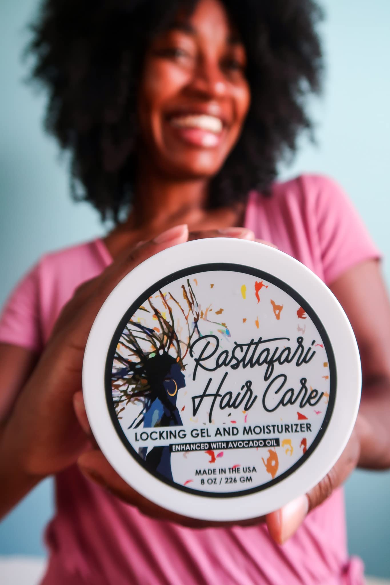 Rastta Locs Locking Gel and Moisturizer with Avocado Oil for Dreadlocks - 8oz Beauty & Personal Care Rasttafari Hair Care