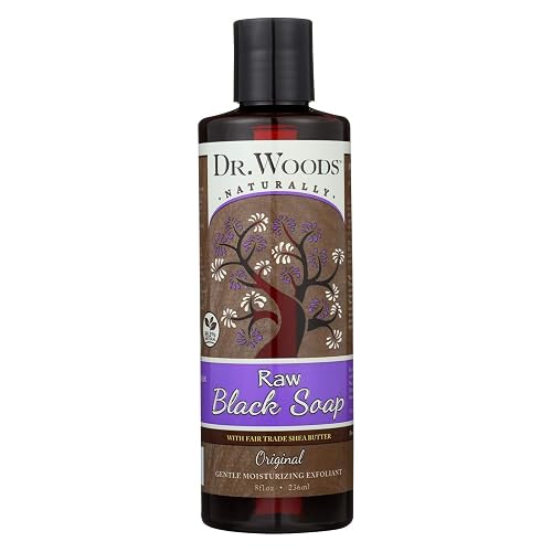 Dr. Woods Black Soap with Shea Butter, 8 Fluid Ounce Beauty & Personal Care Dr. Woods