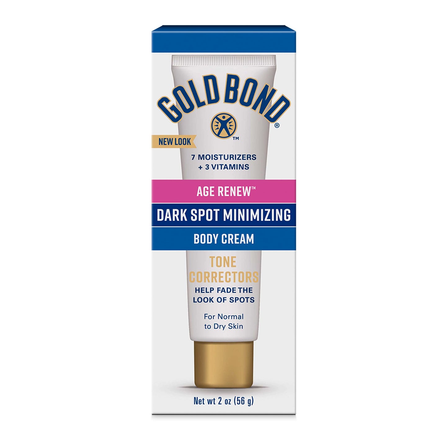 Gold Bond Age Renew Dark Spot Minimizing Age Renew Body Cream, 2 oz., With No Bleaching Agents Beauty & Personal Care Gold Bond