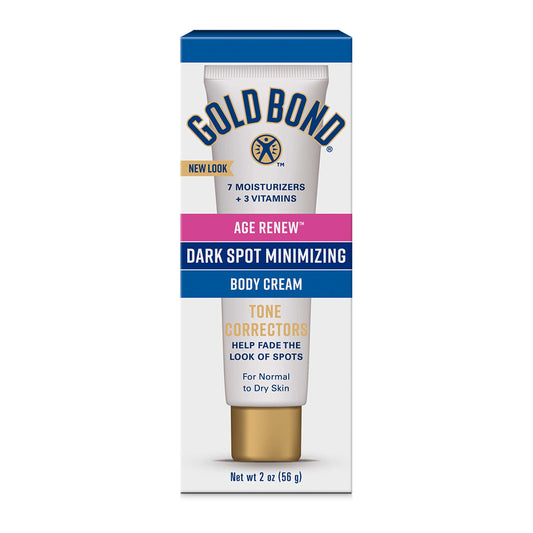 Gold Bond Age Renew Dark Spot Minimizing Age Renew Body Cream, 2 oz., With No Bleaching Agents Beauty & Personal Care Gold Bond