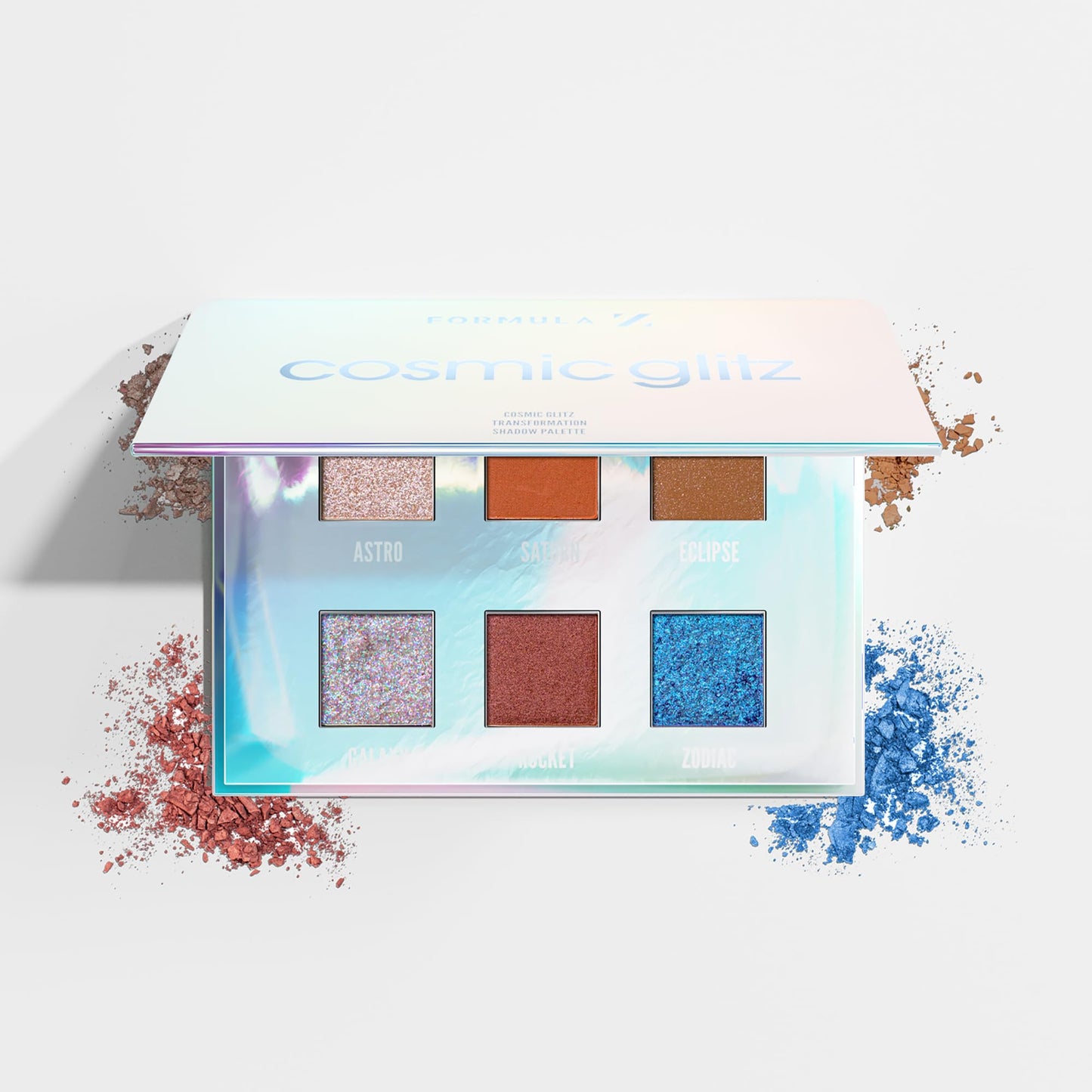 Formula Z Shadow Palette - Eye Shadow Palette Makeup with Glitter Eyeshadow - Longwearing, Richly Pigmented, Universal Shades - Cosmic Glitz - 1 Pc Beauty & Personal Care Formula Z