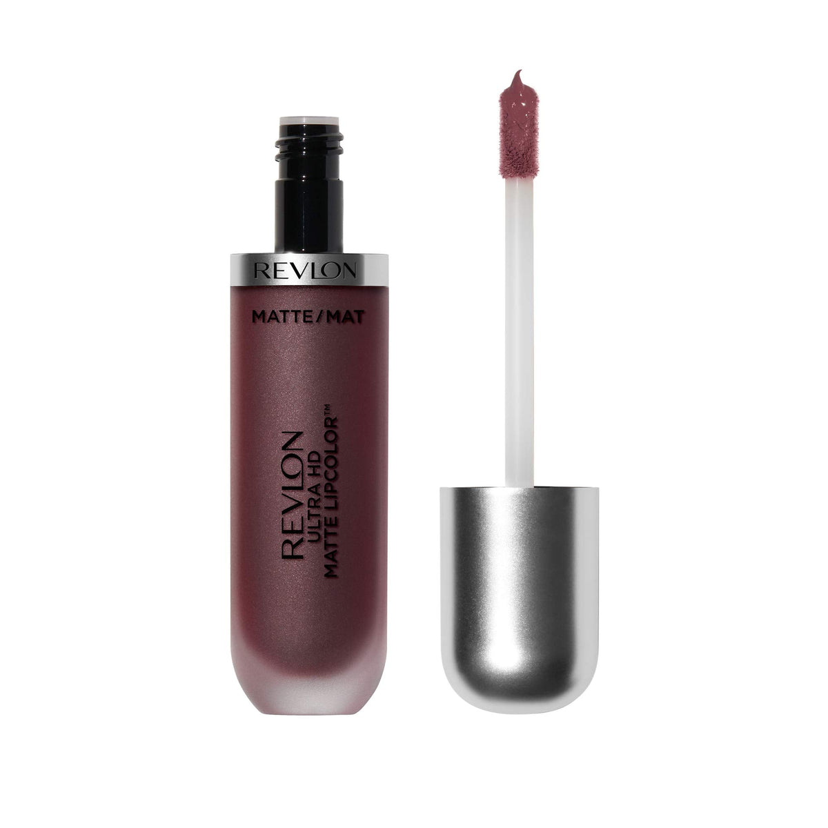 Revlon Ultra HD Matte Lipcolor, Velvety Lightweight Matte Liquid Lipstick in Plum / Berry, Infatuation (675), 0.2 oz Beauty & Personal Care REVLON