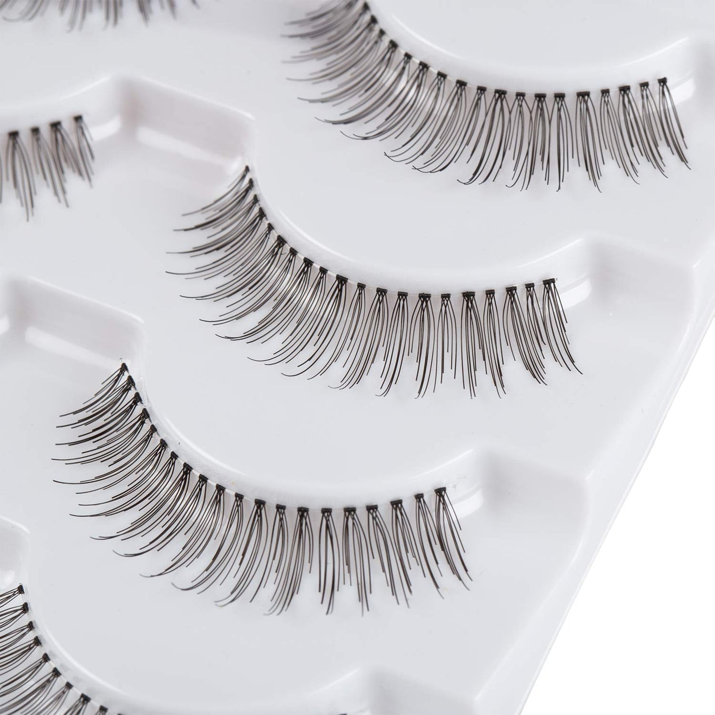 ALICE Lashes 110 Natural Hand Knotted False Eyelashes 5 Pairs Multipack Beauty & Personal Care ALICE