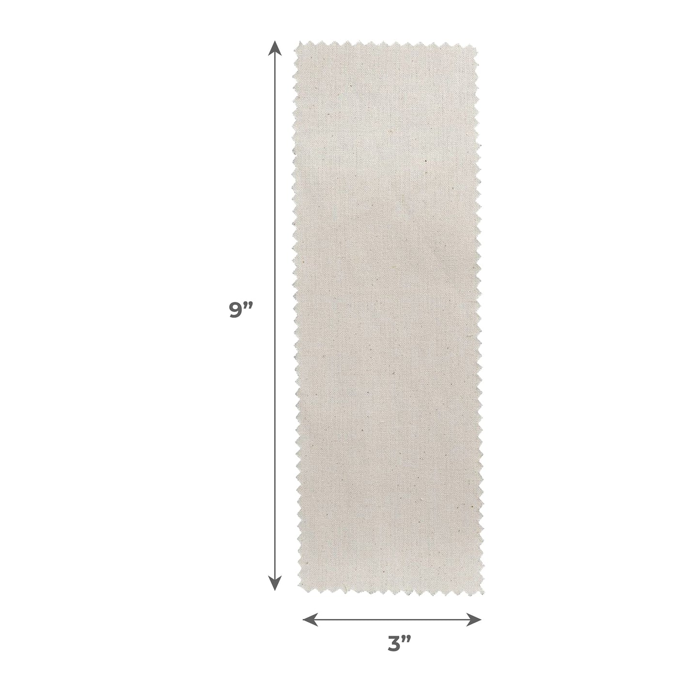 ForPro Natural Muslin Epilating Strips, Tear-Resistant, Pre-Cut Strips for Hair Removal, 3” W x 9” L, 100-Count Beauty and Personal Care ForPro Professional Collection