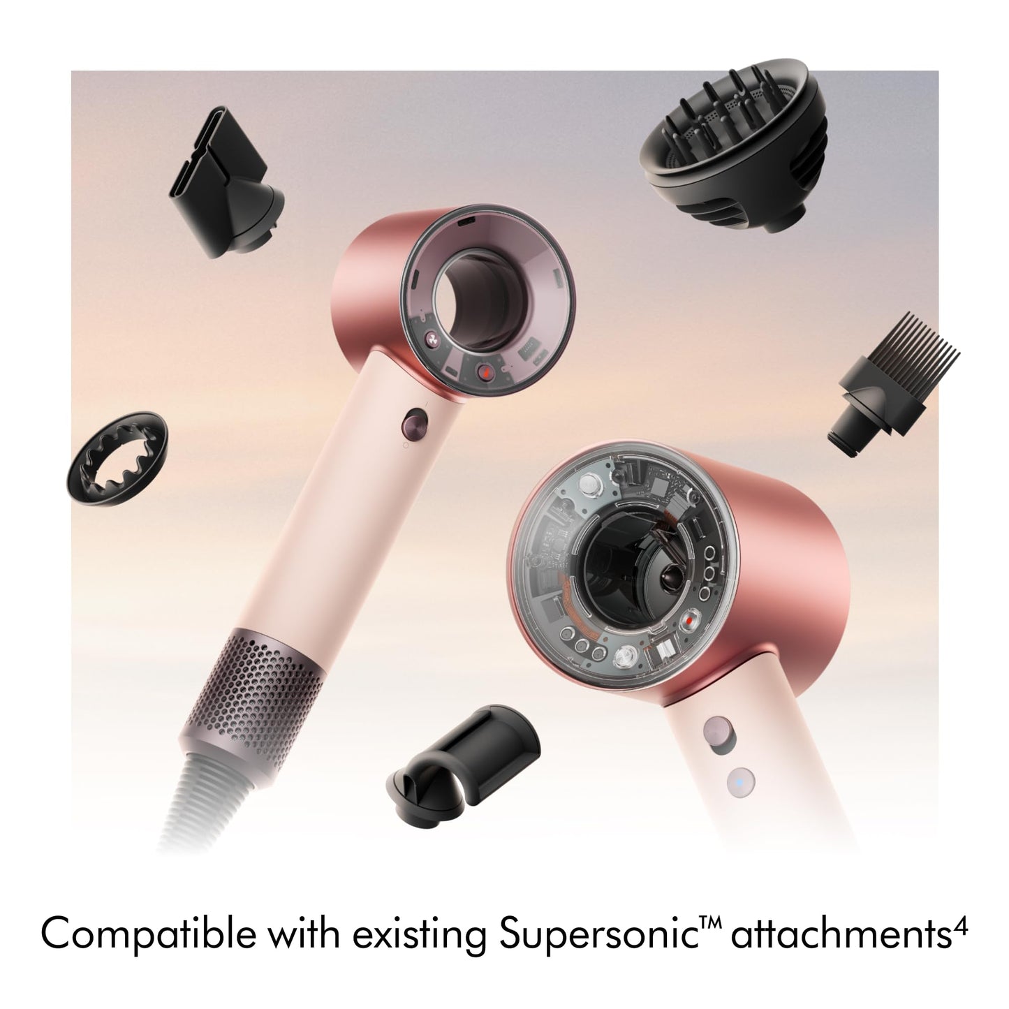 Dyson Supersonic Travel Hair Dryer, Lightweight, Universal Voltage, Compatible with Supersonic and Supersonic Nural attachments Beauty and Personal Care Dyson