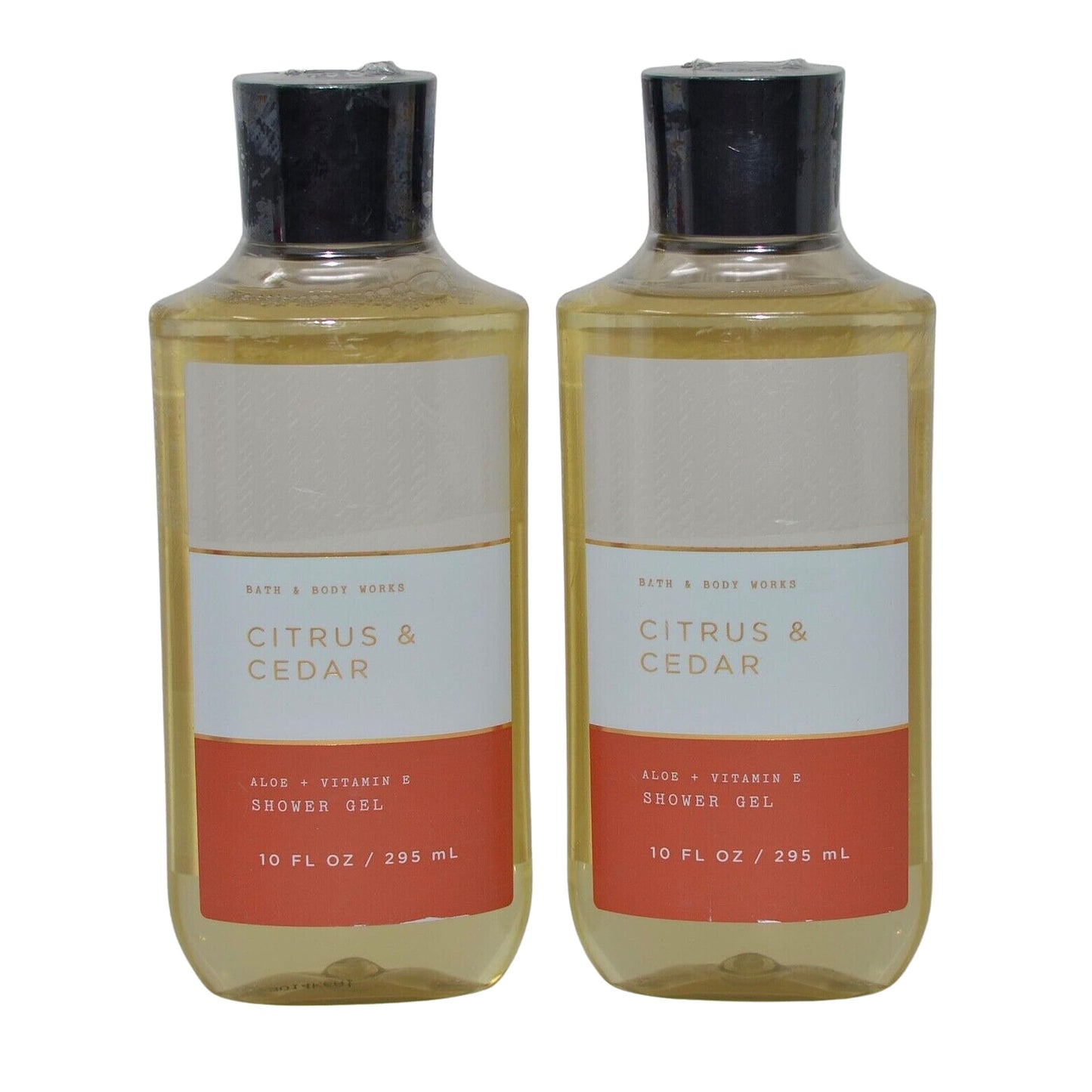 Bath & Body Works Shower Gel Gift Set 10oz Each Pack of 2 (Citrus and Cedar) Beauty & Personal Care Bath & Body Works