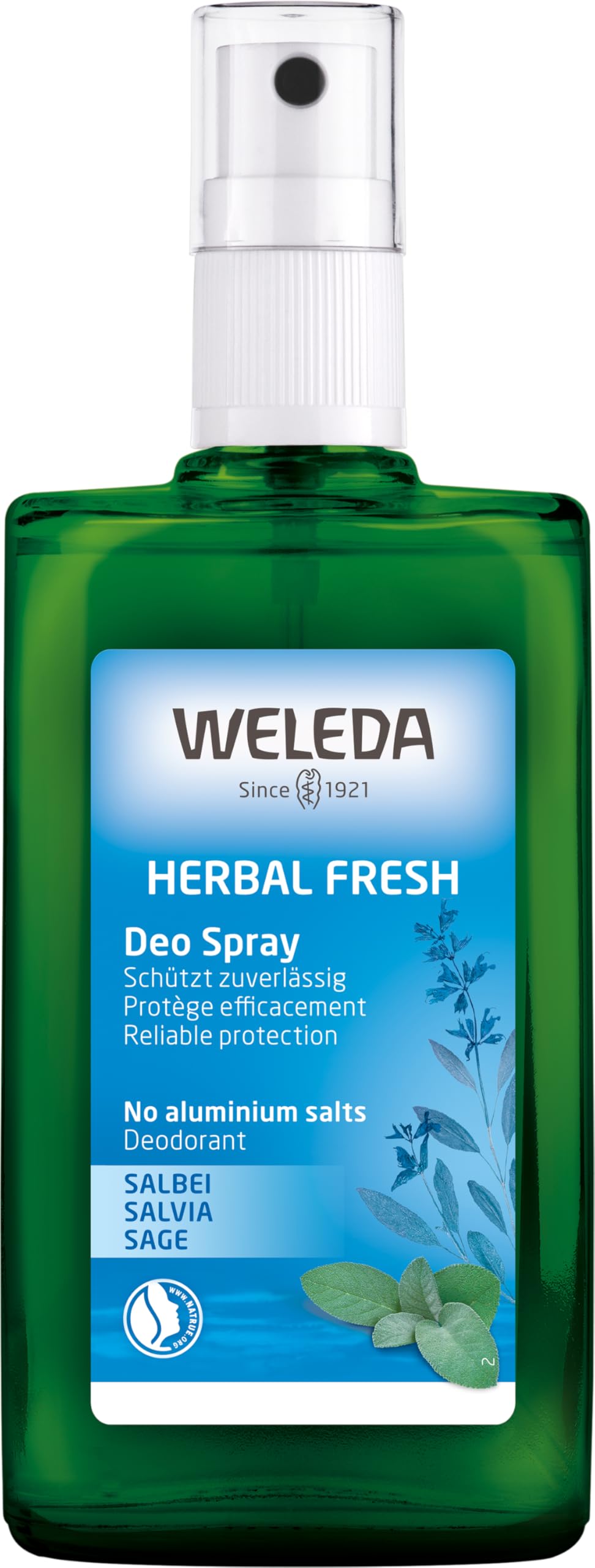 Weleda Deodorant Spray, Sage - 3.4 Ounce, (Pack of 2) Beauty and Personal Care Weleda