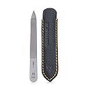 GERMANIKURE Travel Triple Cut Metal Nail File, Ethically Made in Solingen Germany, FINOX Stainless Steel, Double Sided, 9cm Beauty & Personal Care GERmanikure