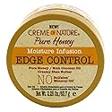 Creme Of Nature Pure Honey Edge Control Gel 2.25 Ounce Jar (66ml) (6 Pack) Beauty & Personal Care Creme of Nature