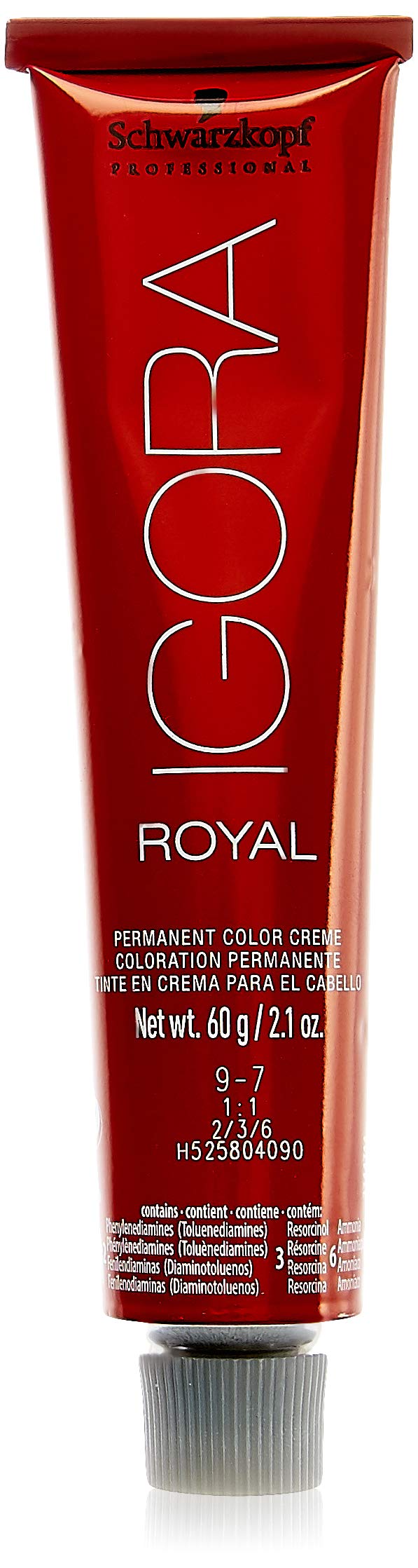 Schwarzkopf Professional Igora Royal Hair Color, 9-7, Extra Light Copper Blonde, 60 Gram Beauty & Personal Care Schwarzkopf Professional