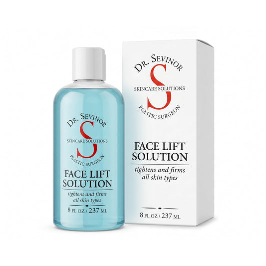 Dr. Sevinor Plastic Surgeon 8oz Genuine Face Lift Solution All Skin Types 8 fl. oz. More for Less Feel the Confidence! Beauty & Personal Care Dr.Sevinor