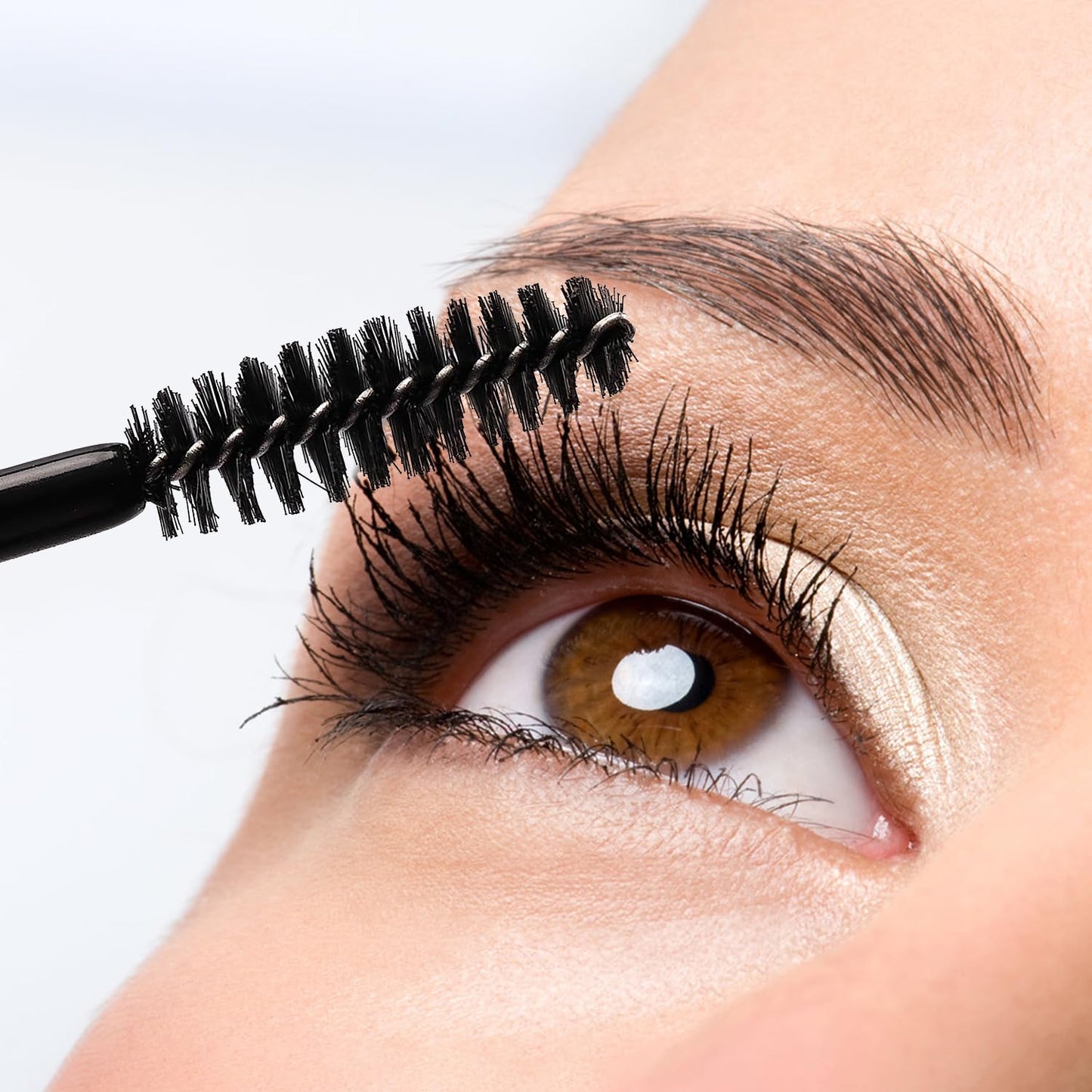 Coobbar 10ml 10pcs Empty Eyelashes Mascara Tube Vial Liquid Plastic Bottle Cosmetic Container With Black Cap Beauty & Personal Care Coobbar
