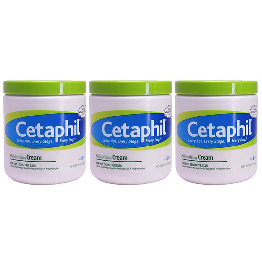 Cetaphil Moisturizing Cream (20 Ounce) (3 Pack) Beauty & Personal Care Cetaphil