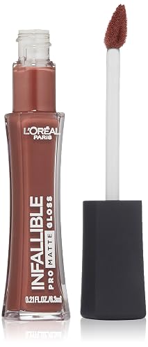 L’Oréal Paris Infallible Lip Pro Matte Gloss, Statement Nude, 0.21 fl. oz. Beauty & Personal Care L'Oreal Paris