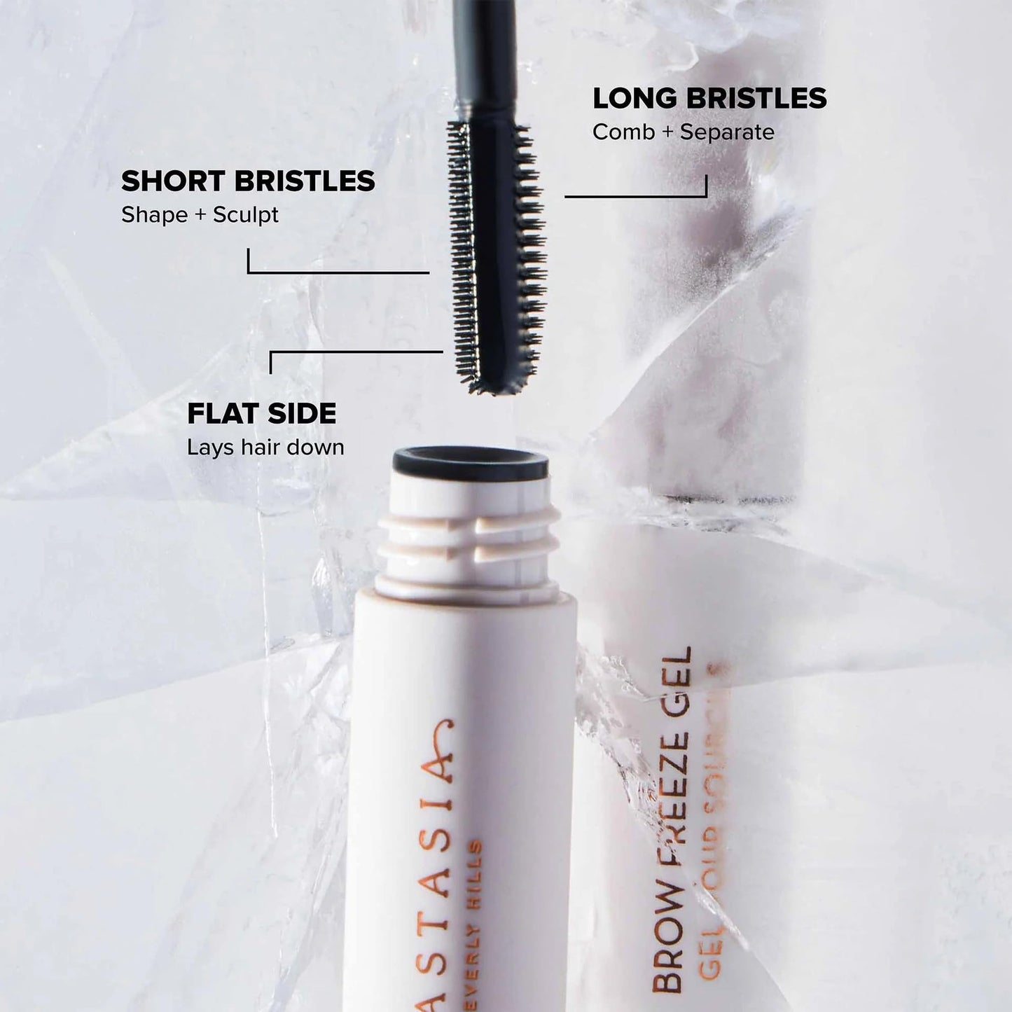 Anastasia Beverly Hills Mini Clear Brow Gel - Travel-Size Lightweight Eyebrow Setting Gel with Invisible Long-Lasting Flexible Hold Beauty & Personal Care Anastasia Beverly Hills
