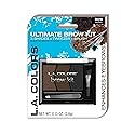 L.A. COLORS Perfect Brow Kit (carded), Medium CBK210A Beauty & Personal Care L.A. COLORS
