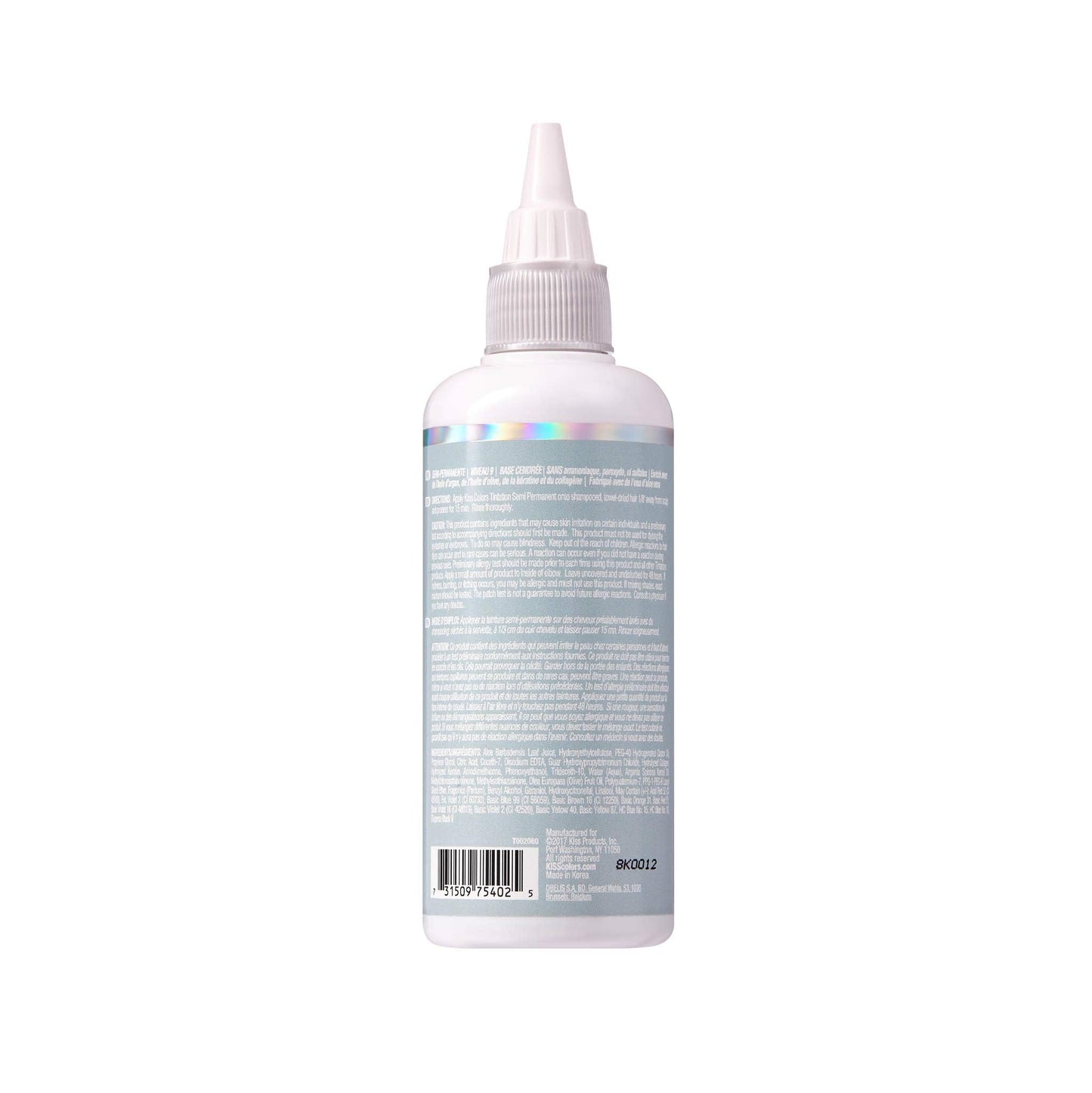 Red by Kiss Tintation Semi-Permanent Hair Color, Aloe Vera Water Based, Argan Oil, Olive Oil, Collagen & Keratin, Long-Lasting Color Dye (Mystic Beauty & Personal Care Red by Kiss