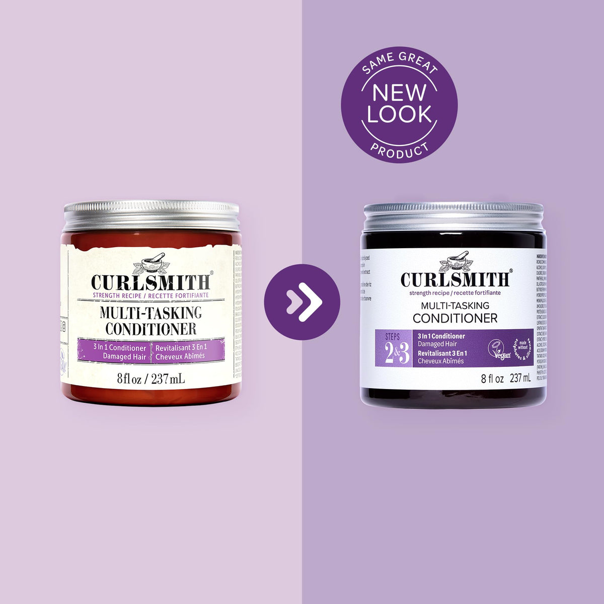 CURLSMITH Multi-Tasking 3-in-1 Conditioner, Use as a Protein-Rich Rinse-Out Conditioner or Leave-In Conditioner or Deep Conditioner, For All Curl Beauty & Personal Care CURLSMITH