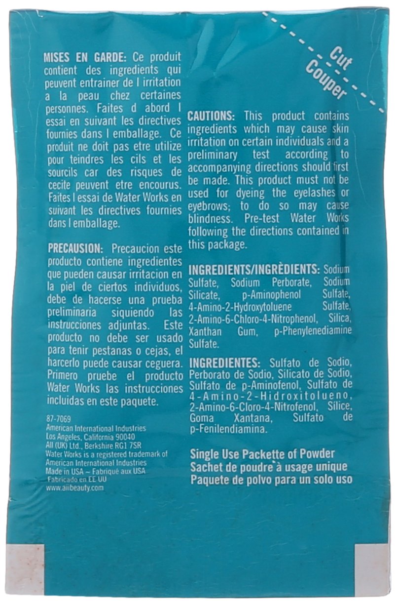 Water Works Water Activated Permanent Powder Hair Color for Men and Women, #29 Fire Red Beauty & Personal Care Water Works